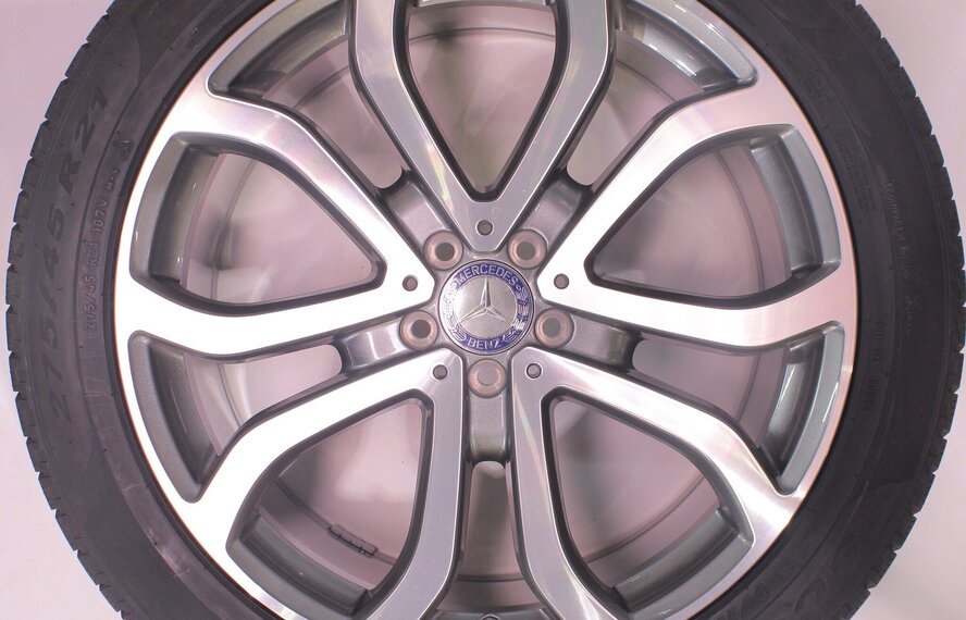 Mercedes Mercedes GLE W167 21 inch velgen Pirelli Winterbanden Nieuw Origineel