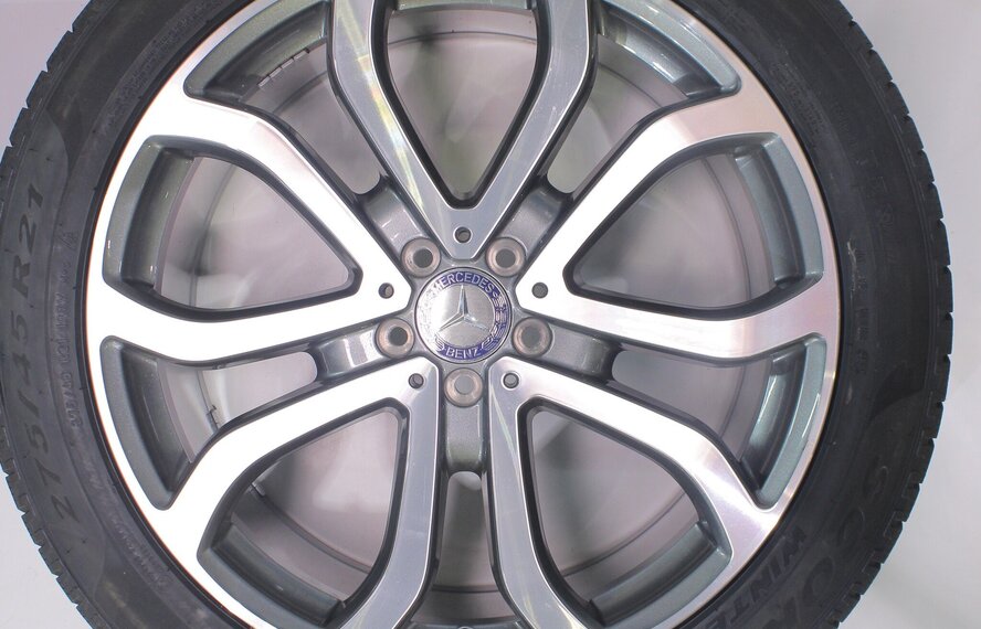 Mercedes Mercedes GLE W167 21 inch velgen Pirelli Winterbanden Nieuw Origineel