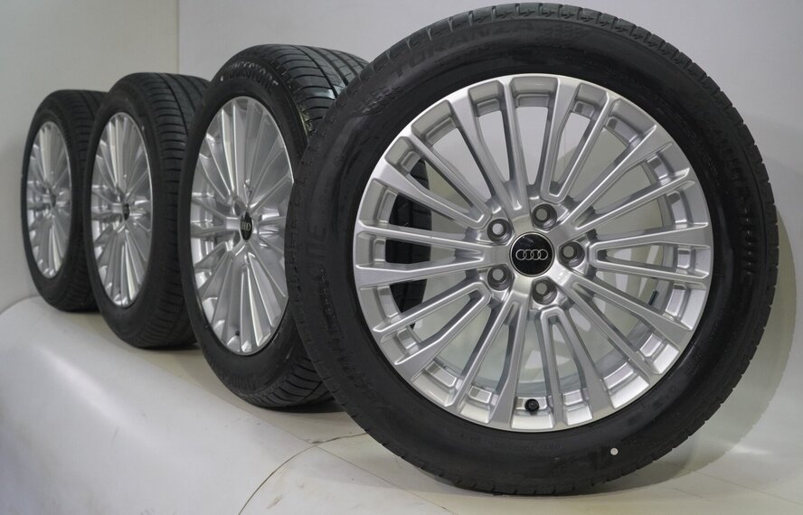 Audi A6 C8 vanaf 2018 18 inch velgen Bridgestone Zomerbanden Origineel