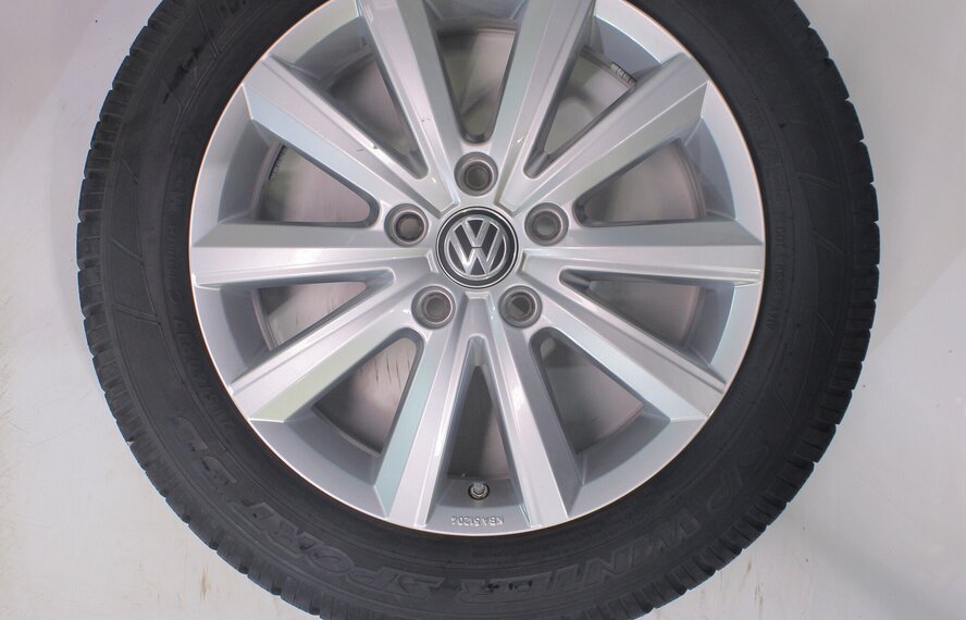 Volkswagen Volkswagen Transporter T6 Merano 17 inch velgen Dunlop Winterbanden Origineel