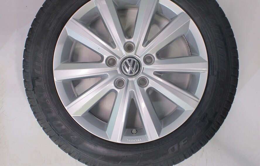 Volkswagen Volkswagen Transporter T6 Merano 17 inch velgen Dunlop Winterbanden Origineel