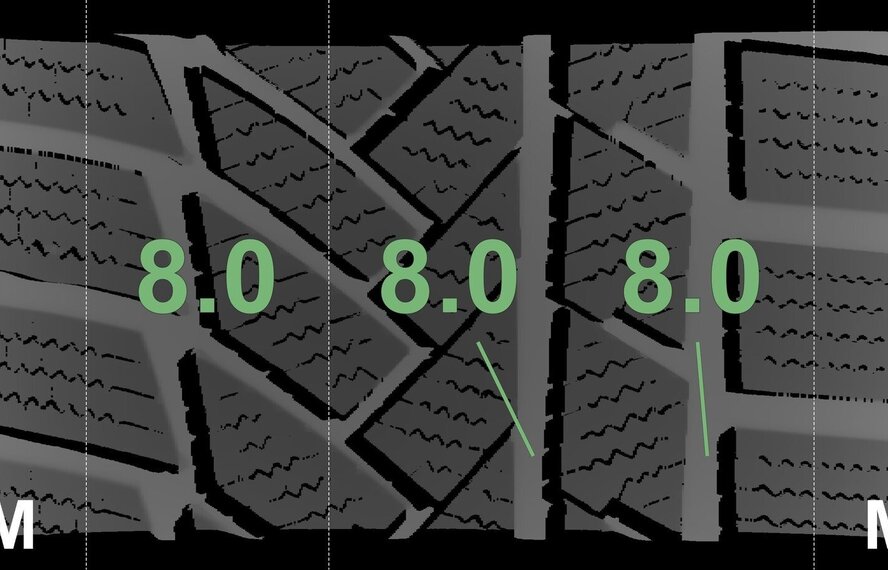 Audi Audi A6 A7 4K C8 19 inch velgen Continental Winterbanden Origineel