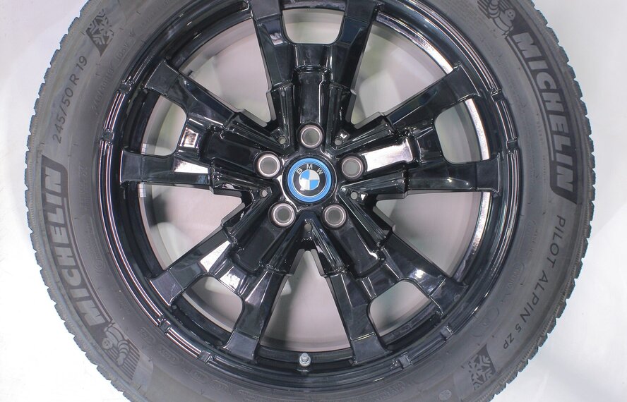 BMW BMW iX3 G08 842 19 inch velgen Michelin Runflat Winterbanden Origineel