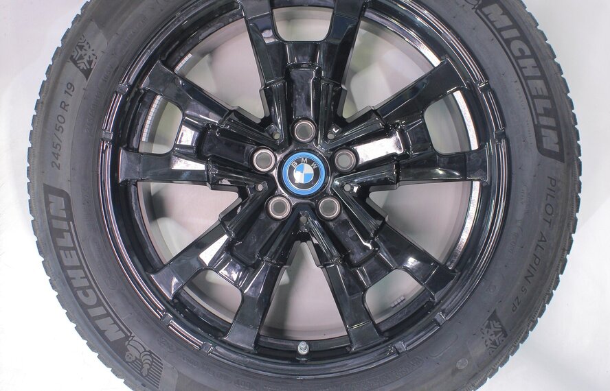 BMW BMW iX3 G08 842 19 inch velgen Michelin Runflat Winterbanden Origineel