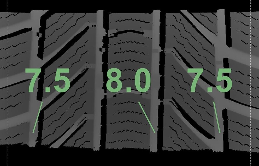 Audi Audi A6 B9 20 inch velgen Continental Winterbanden Origineel