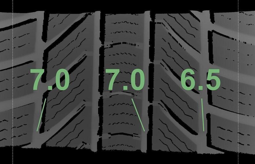 Audi Audi A6 B9 20 inch velgen Continental Winterbanden Origineel