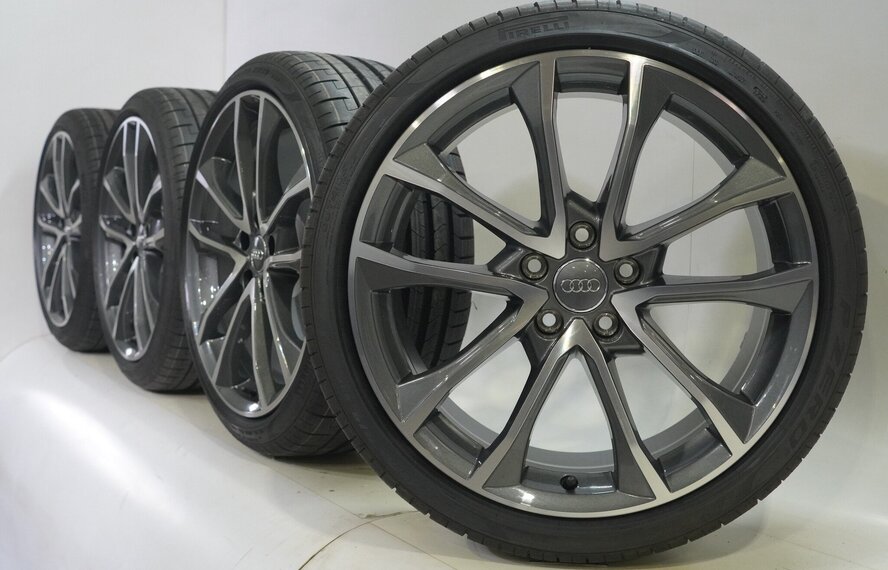 Audi Audi A4 S4 B9 8W 19 inch velgen Pirelli Zomerbanden Nieuw Origineel