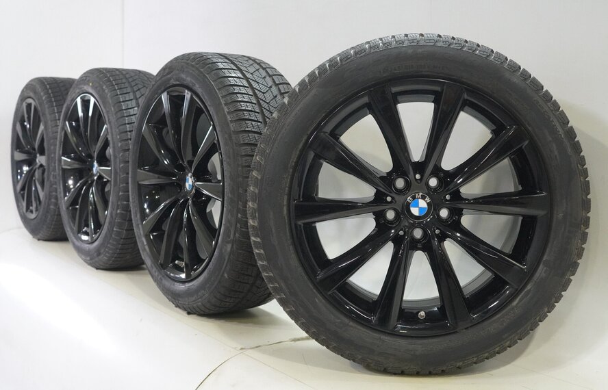 BMW BMW 5 serie G30 G31 8 serie G14 G15 G16 642 18 inch velgen Pirelli Runflat Winterbanden Nieuw Origineel