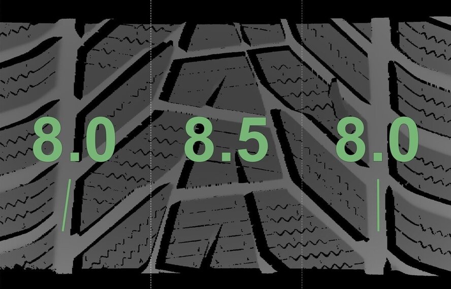 Audi Audi Q8 SQ8 RSQ8 21 inch velgen Hankook Winterbanden Nieuw Origineel