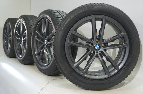 BMW BMW X3 X4 G01 G02 698M 19 inch velgen Pirelli Runflat Winterbanden Nieuw Origineel