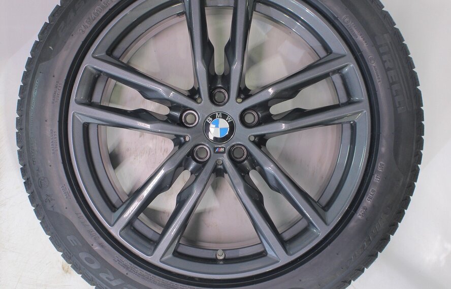BMW BMW X3 X4 G01 G02 698M 19 inch velgen Pirelli Runflat Winterbanden Nieuw Origineel
