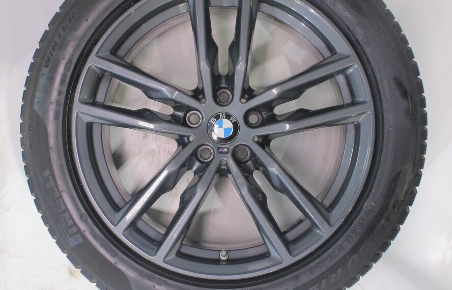 BMW BMW X3 X4 G01 G02 698M 19 inch velgen Pirelli Runflat Winterbanden Nieuw Origineel