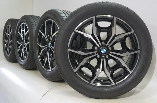 BMW BMW X3 X4 G01 G02 887M 19 inch velgen Bridgestone Zomerbanden Nieuw Origineel