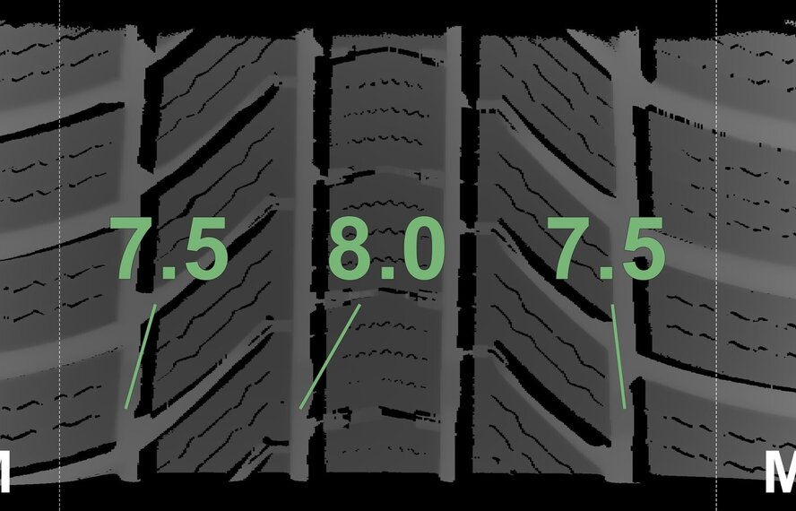 Audi Audi A6 B9 20 inch velgen Continental Winterbanden Origineel