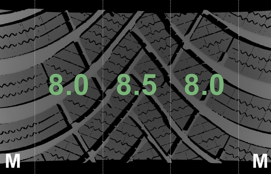 Mercedes Mercedes V-klasse W447 17 inch velgen Hankook Winterbanden Nieuw Origineel