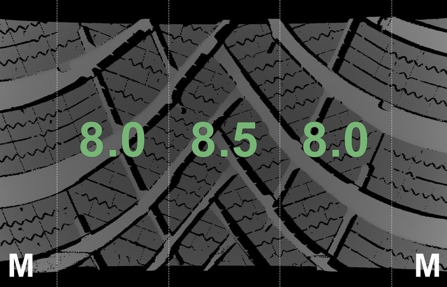 Mercedes Mercedes V-klasse W447 17 inch velgen Hankook Winterbanden Nieuw Origineel