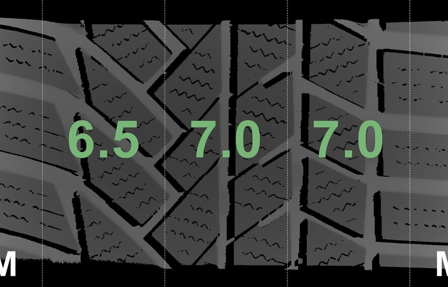 Audi Audi A6 A7 4K C8 20 inch velgen Continental Winterbanden Origineel