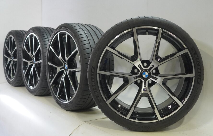 BMW BMW 5 serie G30 G31 8 serie G14 G15 G16 728M 20 inch velgen Michelin Zomerbanden Nieuw Origineel