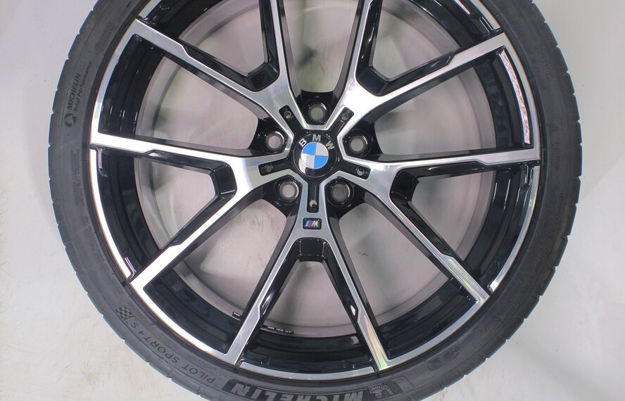 BMW BMW 5 serie G30 G31 8 serie G14 G15 G16 728M 20 inch velgen Michelin Zomerbanden Nieuw Origineel