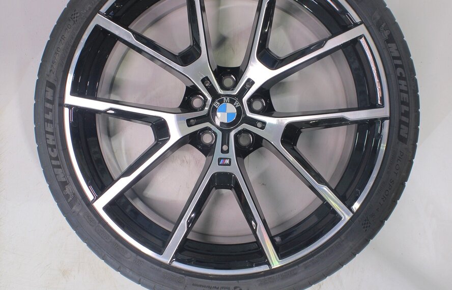 BMW BMW 5 serie G30 G31 8 serie G14 G15 G16 728M 20 inch velgen Michelin Zomerbanden Nieuw Origineel