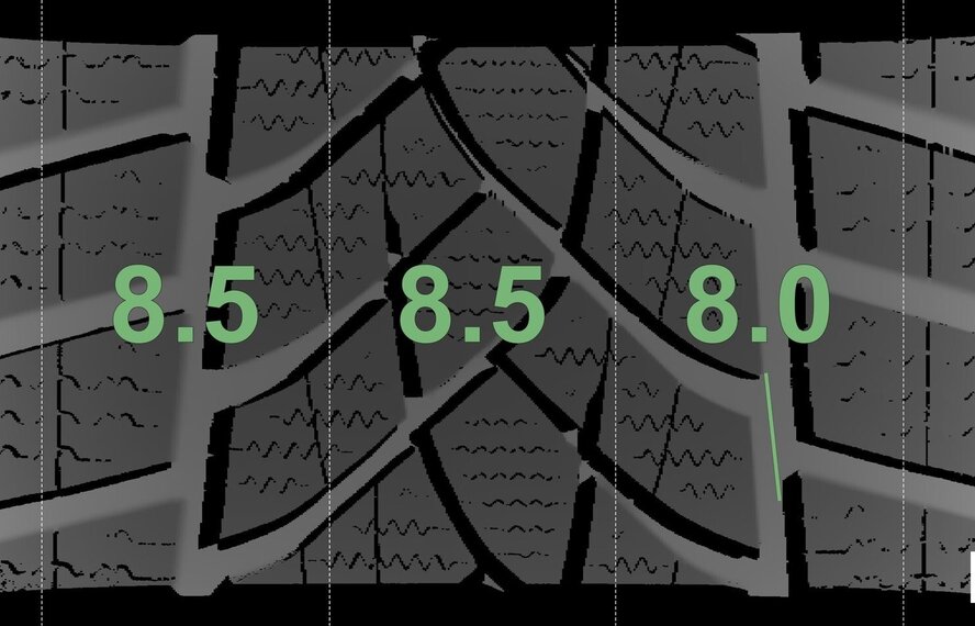 Audi Audi Q3 SQ3 F3B 19 inch velgen Goodyear Winterbanden Origineel