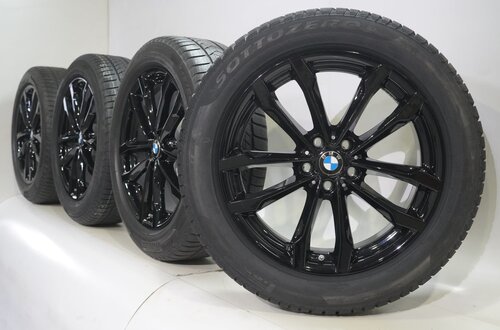 BMW BMW X3 X4 G01 G02 691 19 inch velgen Pirelli Runflat Winterbanden Nieuw Origineel
