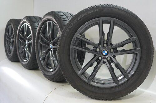 BMW BMW X3 X4 G01 G02 698M 19 inch velgen Pirelli Runflat Winterbanden Origineel
