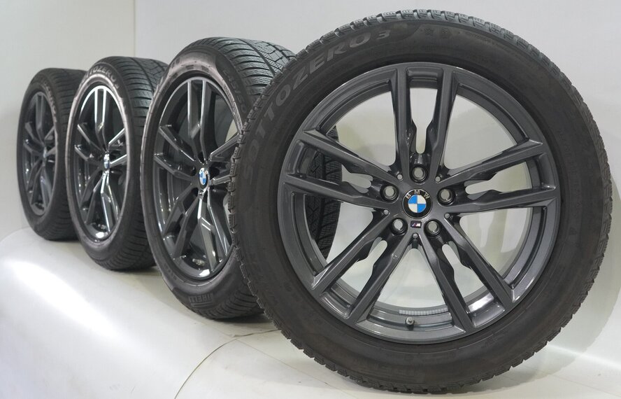 BMW BMW X3 X4 G01 G02 698M 19 inch velgen Pirelli Runflat Winterbanden Origineel