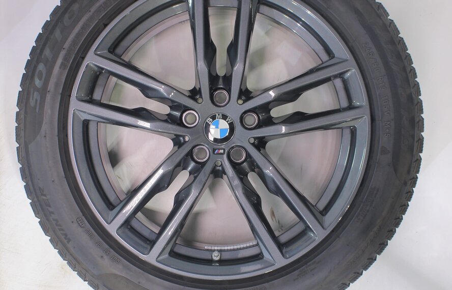 BMW BMW X3 X4 G01 G02 698M 19 inch velgen Pirelli Runflat Winterbanden Origineel