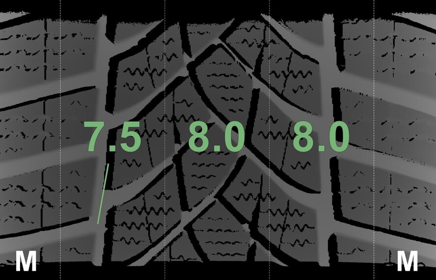 Mini Clubman F54 JCW815 18 inch velgen Goodyear Winterbanden Origineel