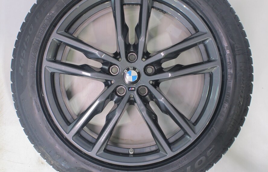 BMW BMW X3 X4 G01 G02 698M 19 inch velgen Pirelli Runflat Winterbanden Nieuw Origineel