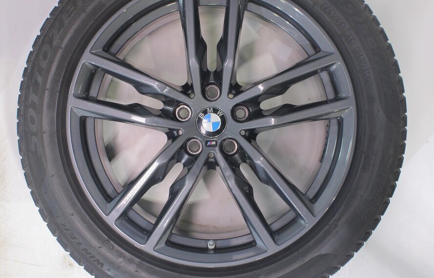 BMW BMW X3 X4 G01 G02 698M 19 inch velgen Pirelli Runflat Winterbanden Nieuw Origineel