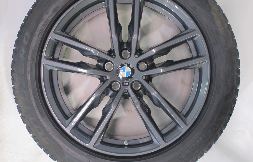 BMW BMW X3 X4 G01 G02 698M 19 inch velgen Pirelli Runflat Winterbanden Origineel