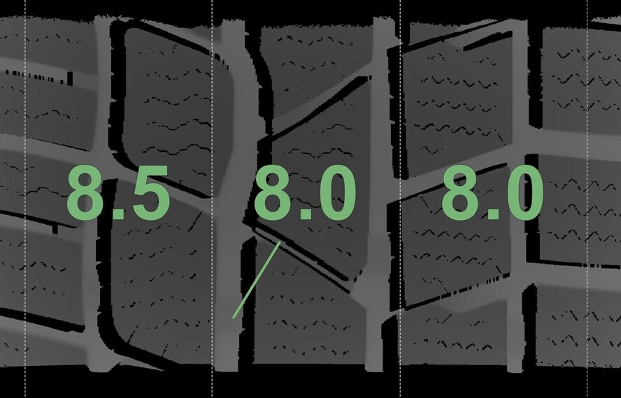 Audi Audi A3 S3 8Y 8V S-line 18 inch velgen Continental Winterbanden Origineel