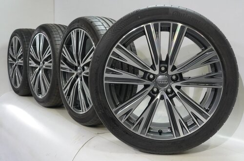 Audi Audi A6 A7 4K C8 20 inch velgen Continental Zomerbanden Nieuw Origineel