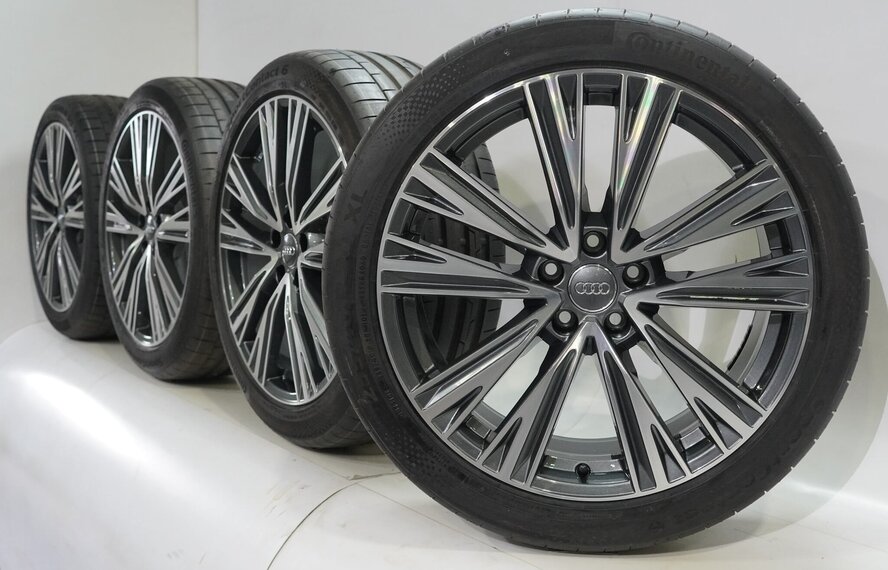 Audi A6 C8 vanaf 2018 20 inch velgen Continental Zomerbanden Nieuw Origineel