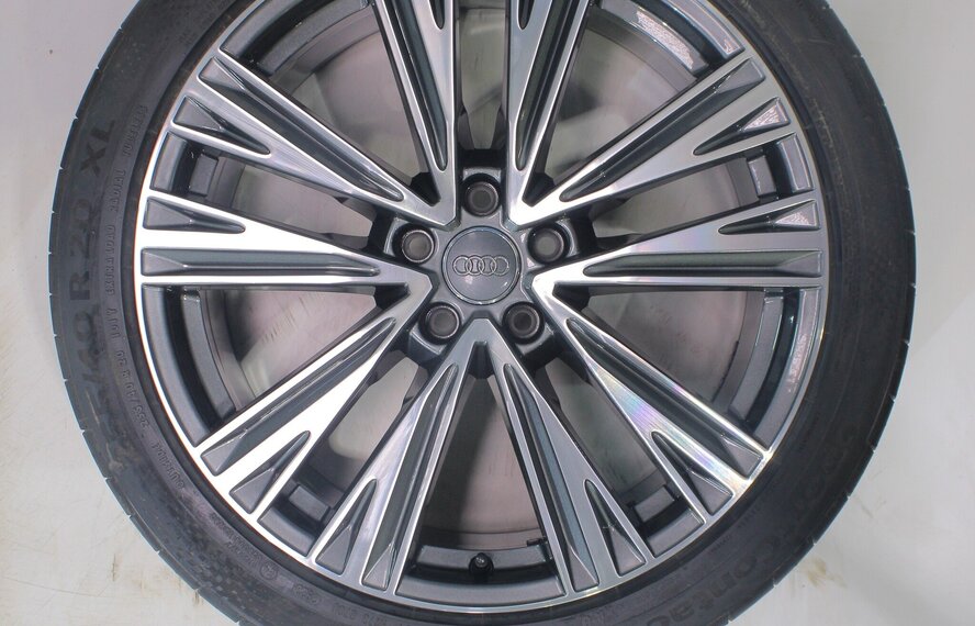 Audi A6 C8 vanaf 2018 20 inch velgen Continental Zomerbanden Nieuw Origineel