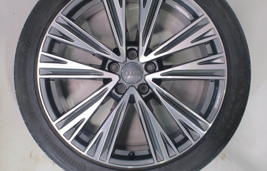 Audi A6 C8 vanaf 2018 20 inch velgen Continental Zomerbanden Nieuw Origineel