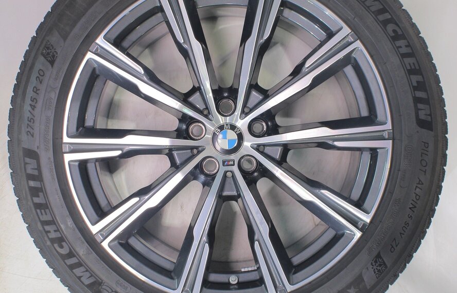 BMW BMW X5 G05 X6 G06 740M 20 inch velgen Michelin Runflat Winterbanden Origineel