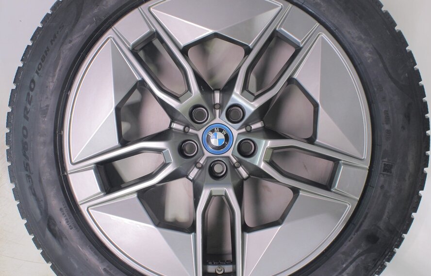 BMW BMW iX i20 1002 20 inch velgen Pirelli Winterbanden Nieuw Origineel