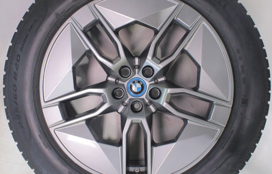 BMW BMW iX i20 1002 20 inch velgen Pirelli Winterbanden Nieuw Origineel
