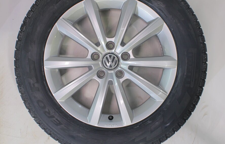 Volkswagen Volkswagen Tiguan II Merano 17 inch velgen Pirelli Winterbanden Nieuw Origineel