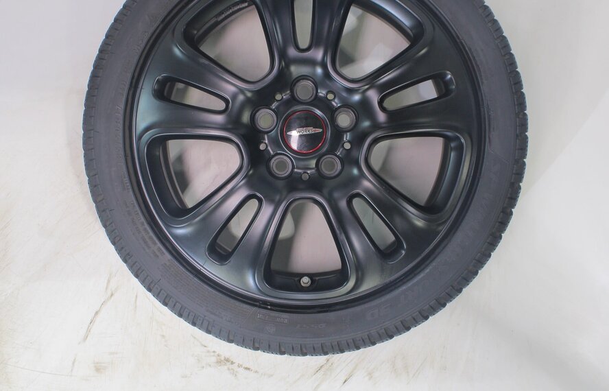 Mini Cooper / S / One / Cabrio F55 F56 F57 JCW510 17 inch velgen Dunlop Runflat Winterbanden Origineel