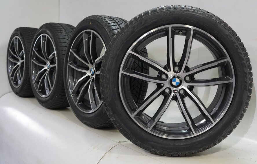 BMW BMW 5 serie G30 G31 8 serie G14 G15 G16 662M 18 inch velgen Pirelli Runflat Winterbanden Nieuw Origineel