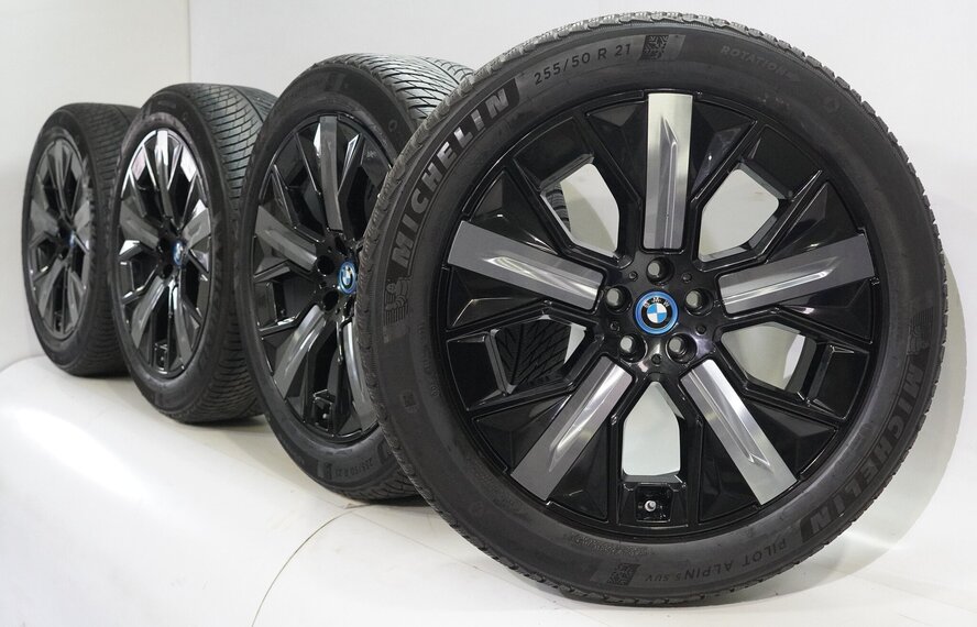BMW BMW iX i20 1011 21 inch velgen Michelin Winterbanden Origineel