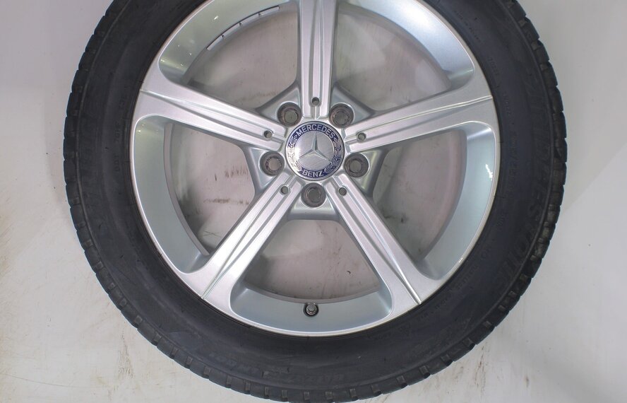 Mercedes Mercedes A B CLA Klasse W177 C118 W247 17 inch velgen Bridgestone Winterbanden Origineel
