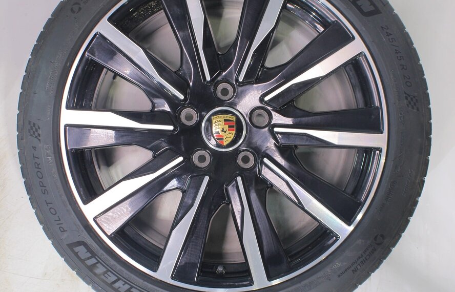 Porsche Porsche Taycan 4S S Turbo 20 inch velgen Michelin Zomerbanden Nieuw Origineel