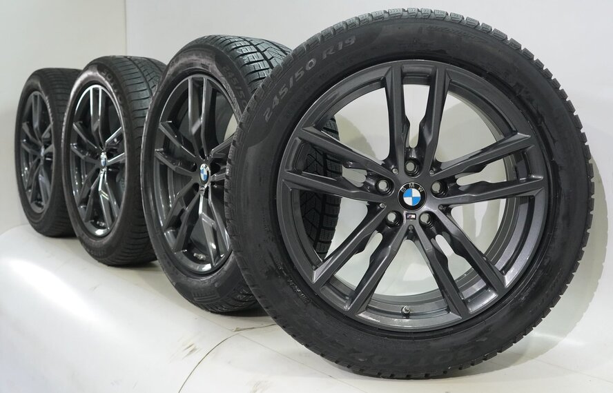 BMW BMW X3 X4 G01 G02 698M 19 inch velgen Pirelli Runflat Winterbanden Nieuw Origineel