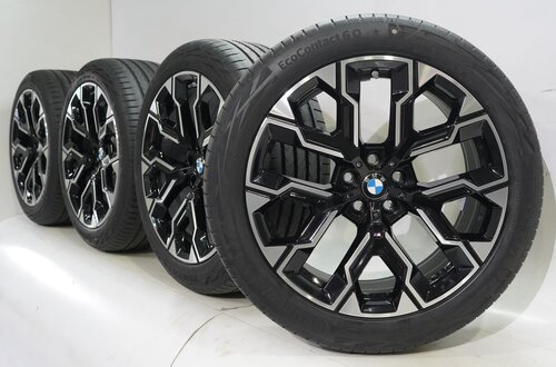 BMW BMW 7 serie G70 X3 G45 1036M 20 inch velgen Continental Zomerbanden Nieuw Origineel