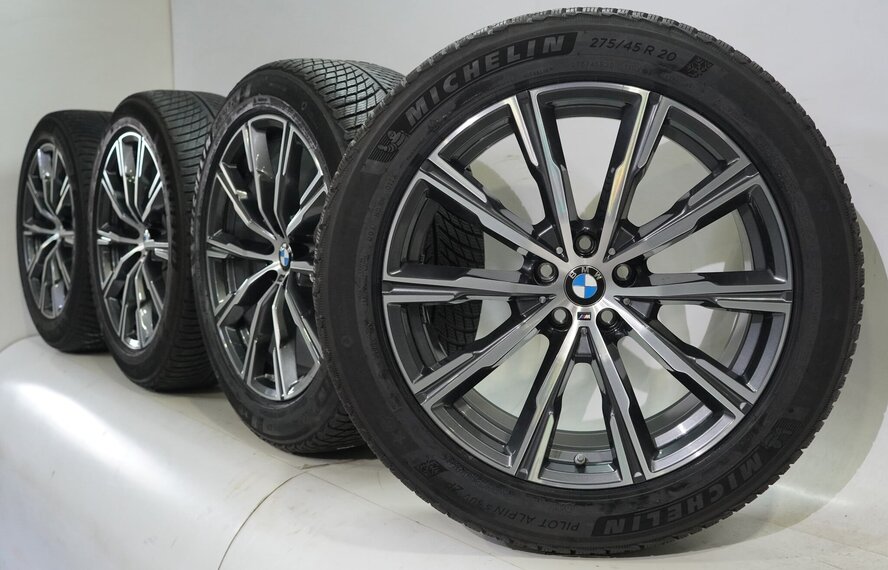 BMW BMW X5 G05 X6 G06 740M 20 inch velgen Michelin Runflat Winterbanden Nieuw Origineel